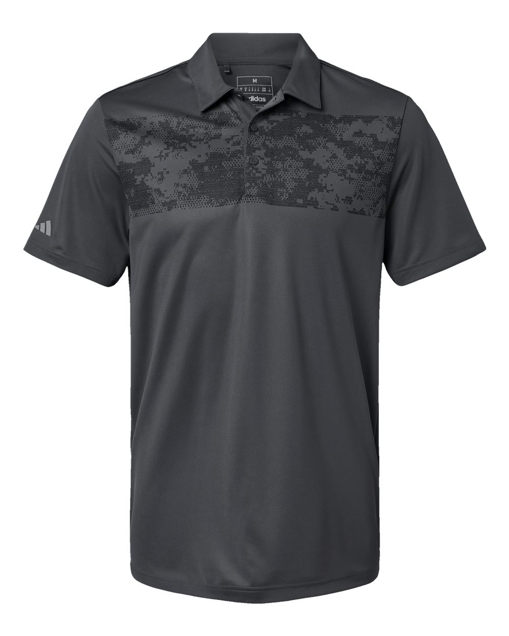 Men's Camo Chest Print Polo | A585