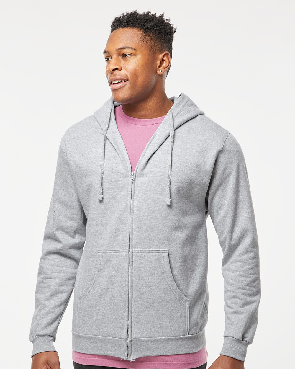 Sudadera con capucha unisex con cremallera completa | 331