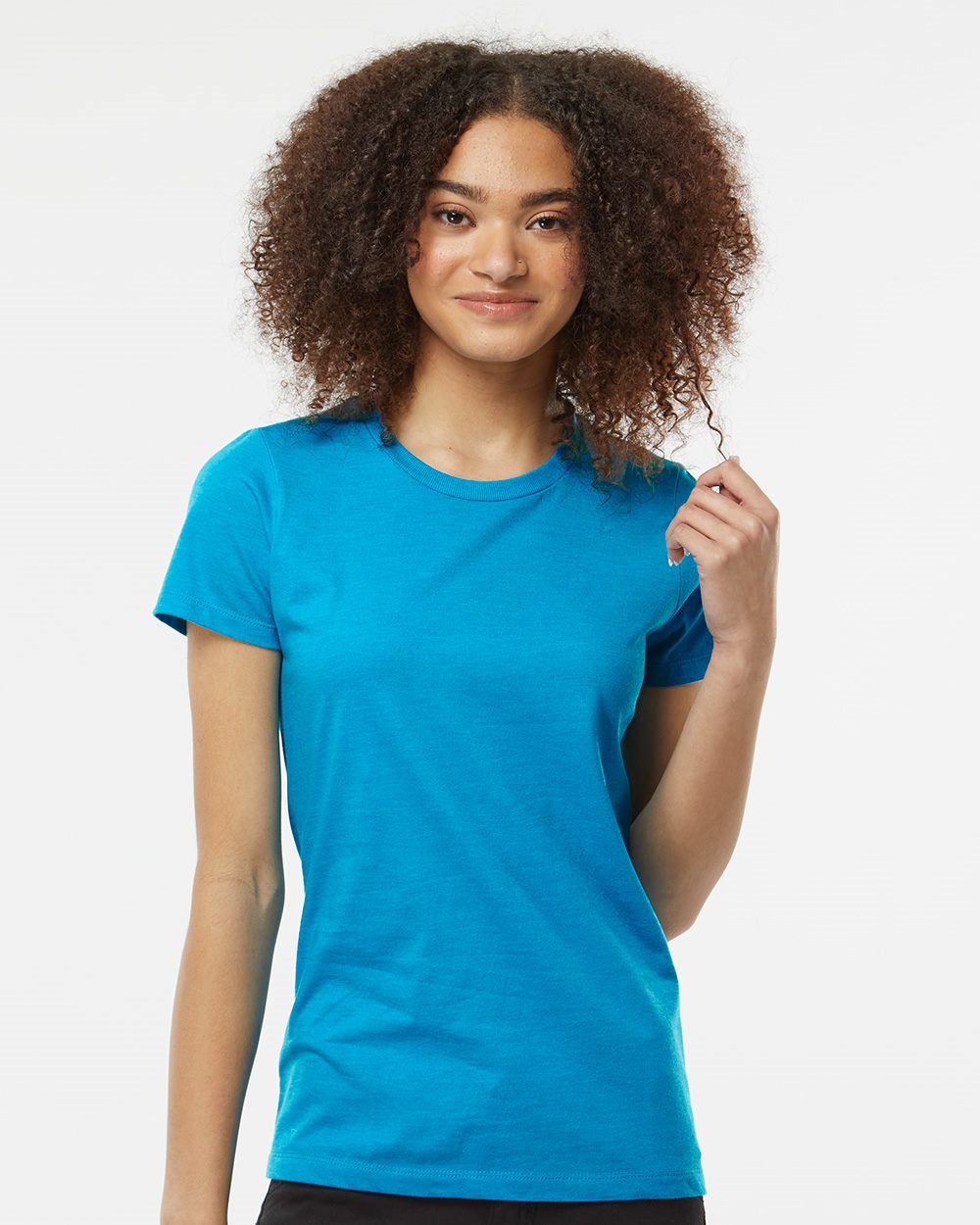 Women's Premium Cotton Blend T-Shirt | 542
