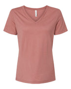Women's Relaxed Triblend V-Neck Tee | 6415