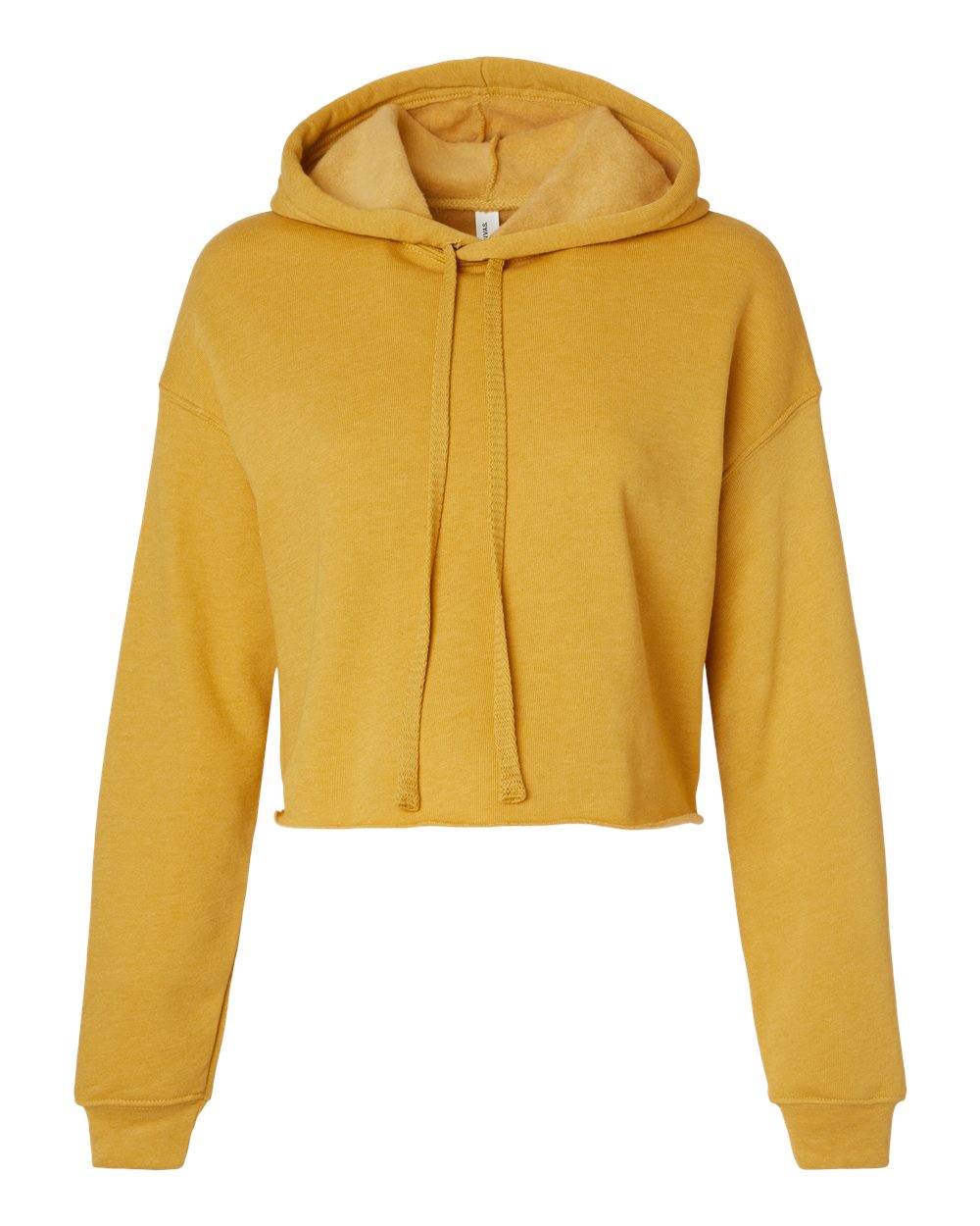 Women's Crop Fleece Hoodie Sweatshirt | 7502
