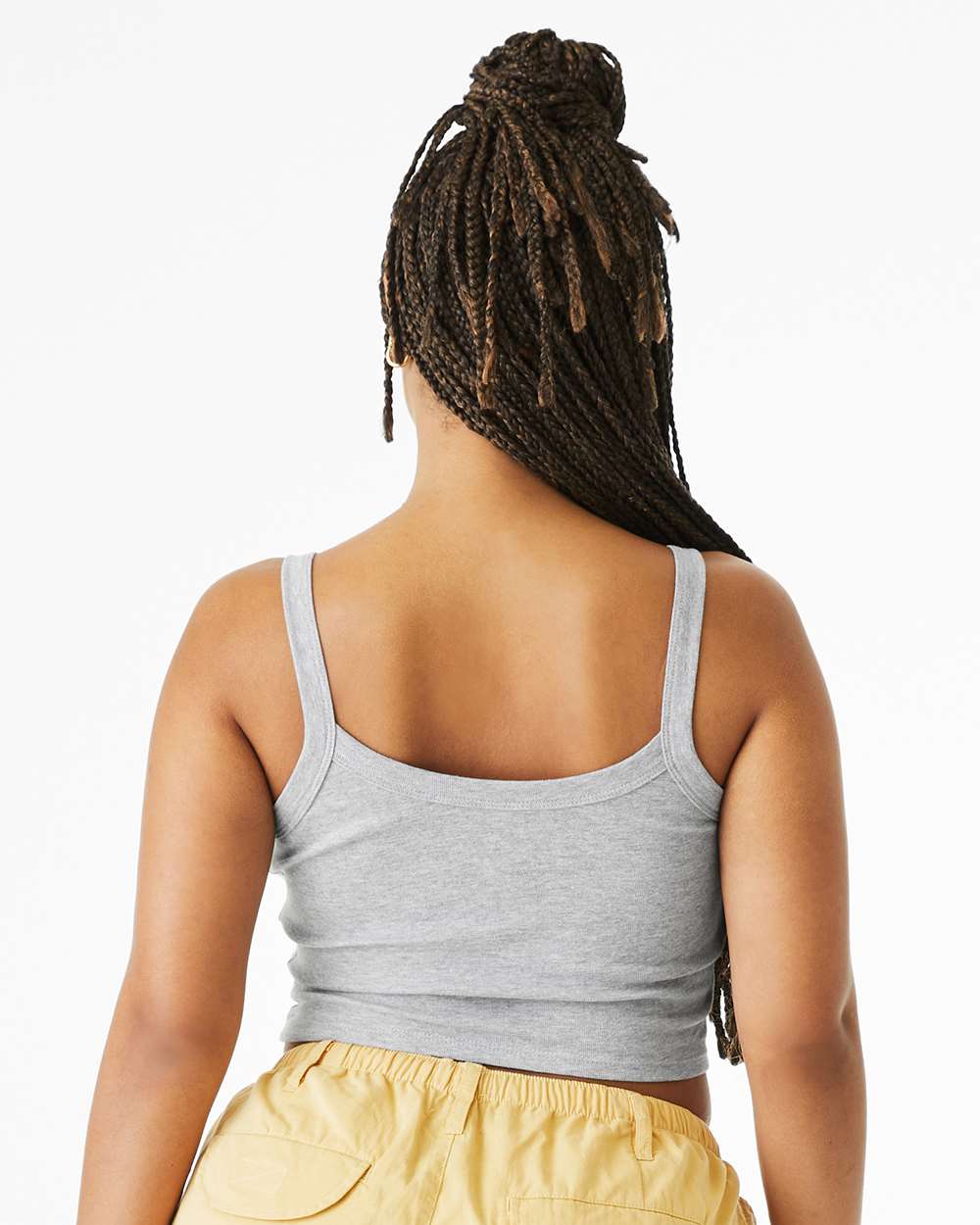 Women's Micro Rib Spaghetti Strap Tank | 1012