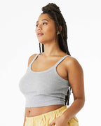 Women's Micro Rib Spaghetti Strap Tank | 1012