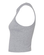 Women's Micro Rib Racer Tank | 1019