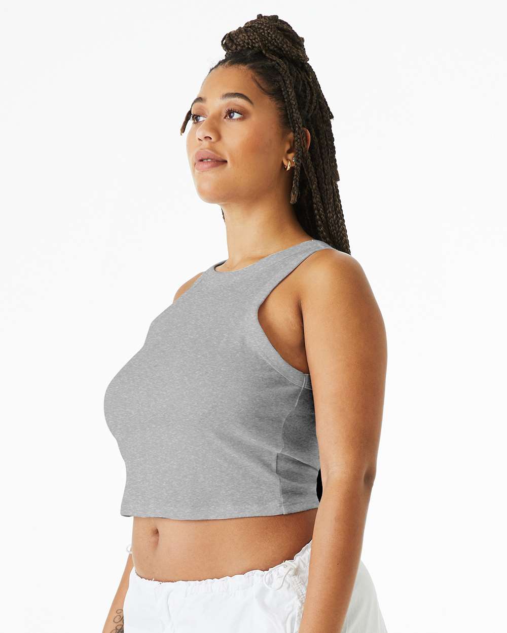 Women's Micro Rib Racer Tank | 1019