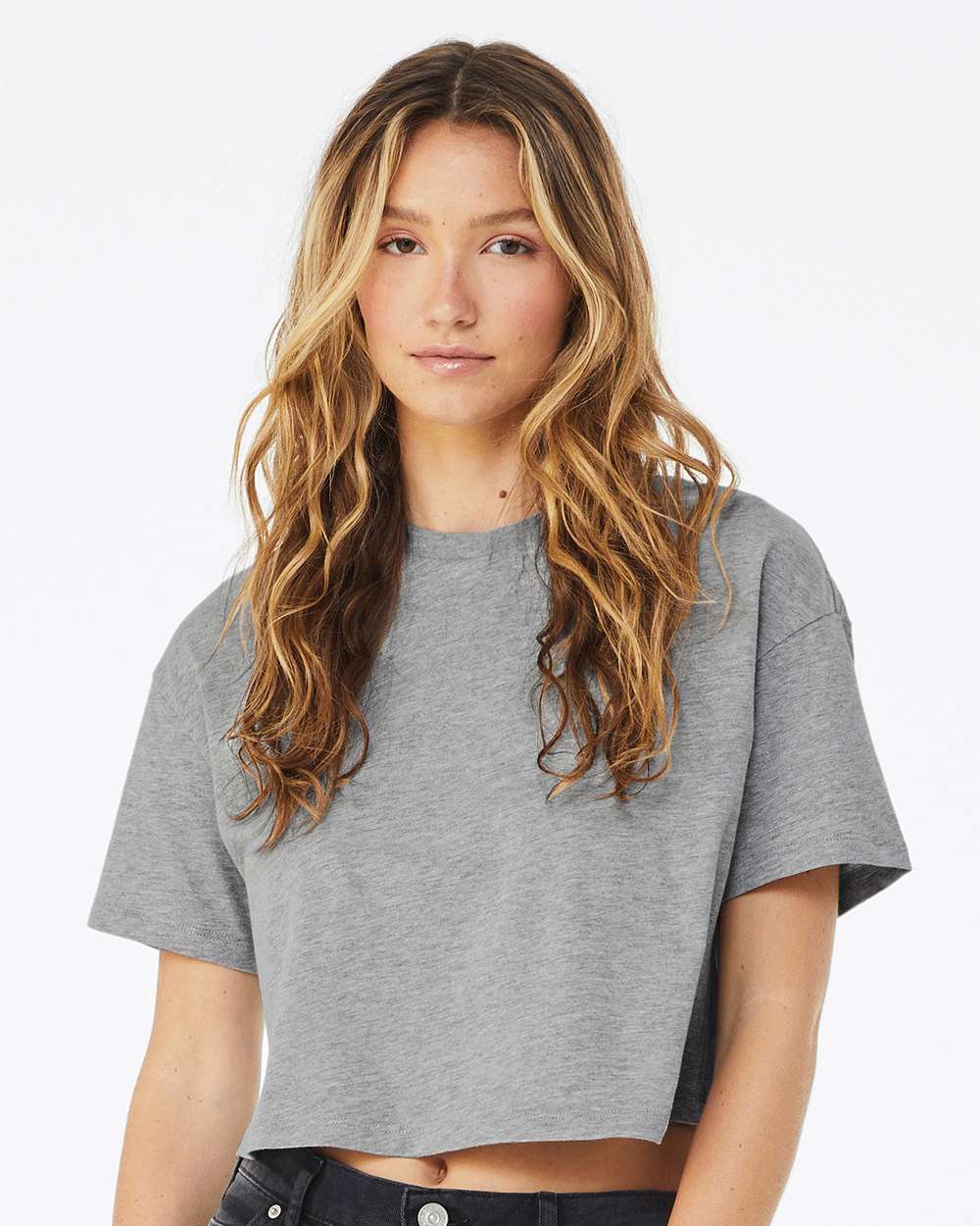 Women's Jersey Crop Tee | 6482