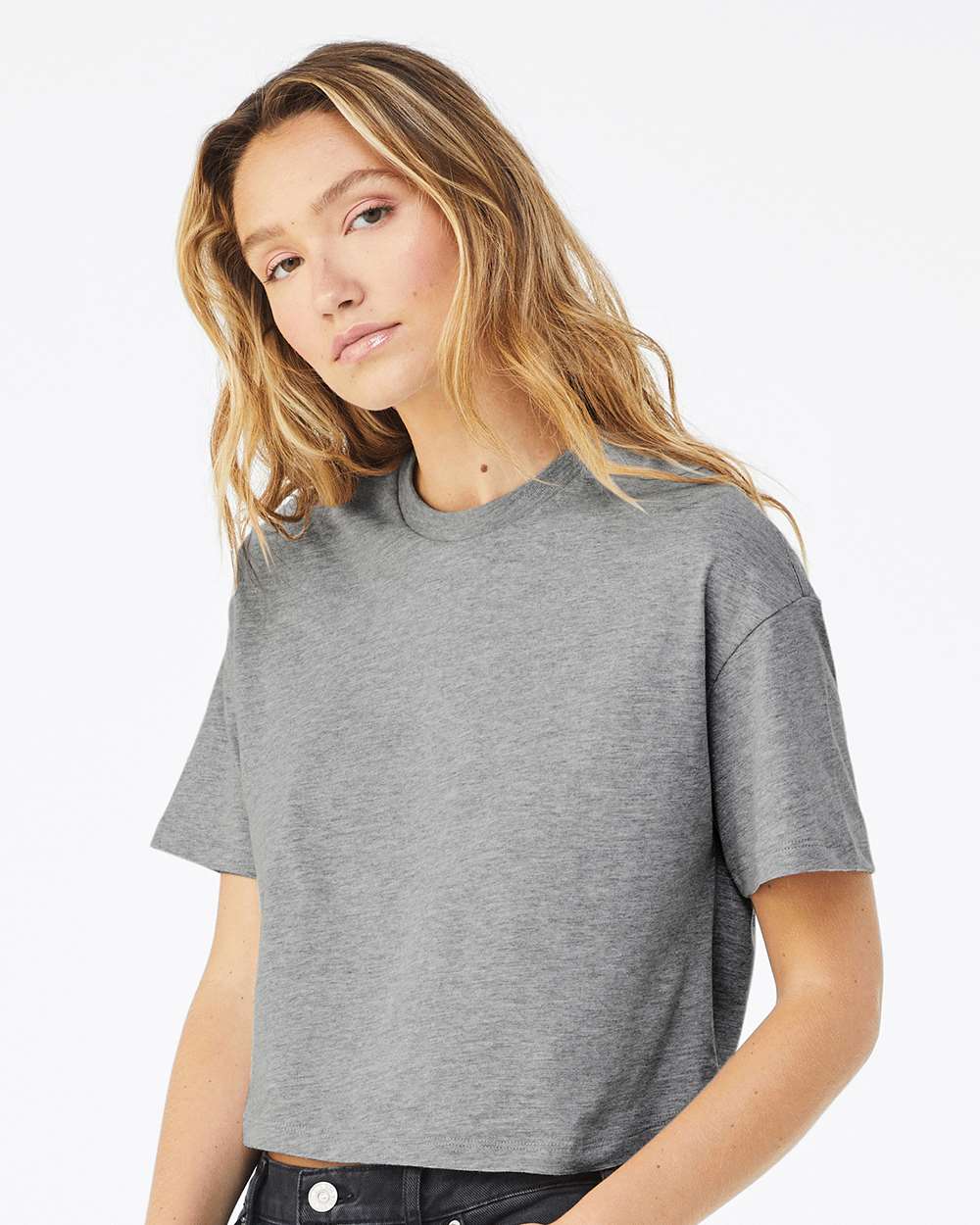 Women's Jersey Crop Tee | 6482