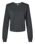 Sudadera para mujer con cuello redondo de felpa esponjosa | 7511