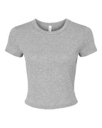 Women's Micro Rib Baby Tee | 1010