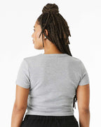 Women's Micro Rib Baby Tee | 1010