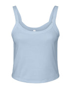 Women's Micro Rib Spaghetti Strap Tank | 1012