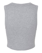 Women's Micro Rib Muscle Crop Tank | 1013