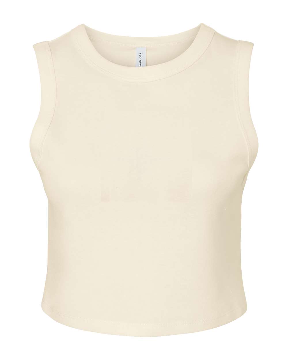 Women's Micro Rib Muscle Crop Tank | 1013