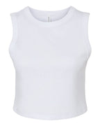 Women's Micro Rib Muscle Crop Tank | 1013