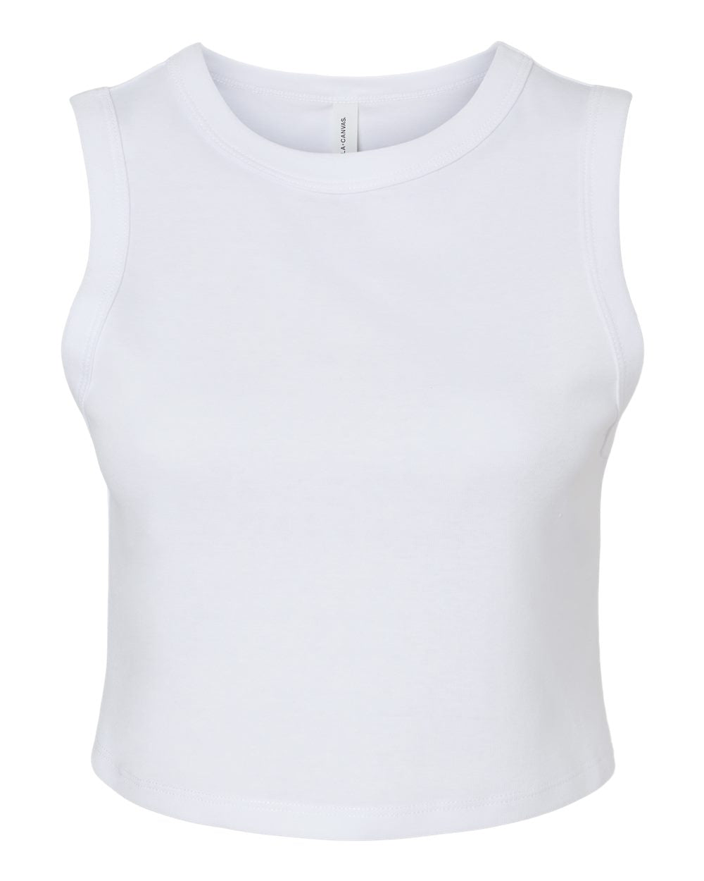 Women's Micro Rib Muscle Crop Tank | 1013