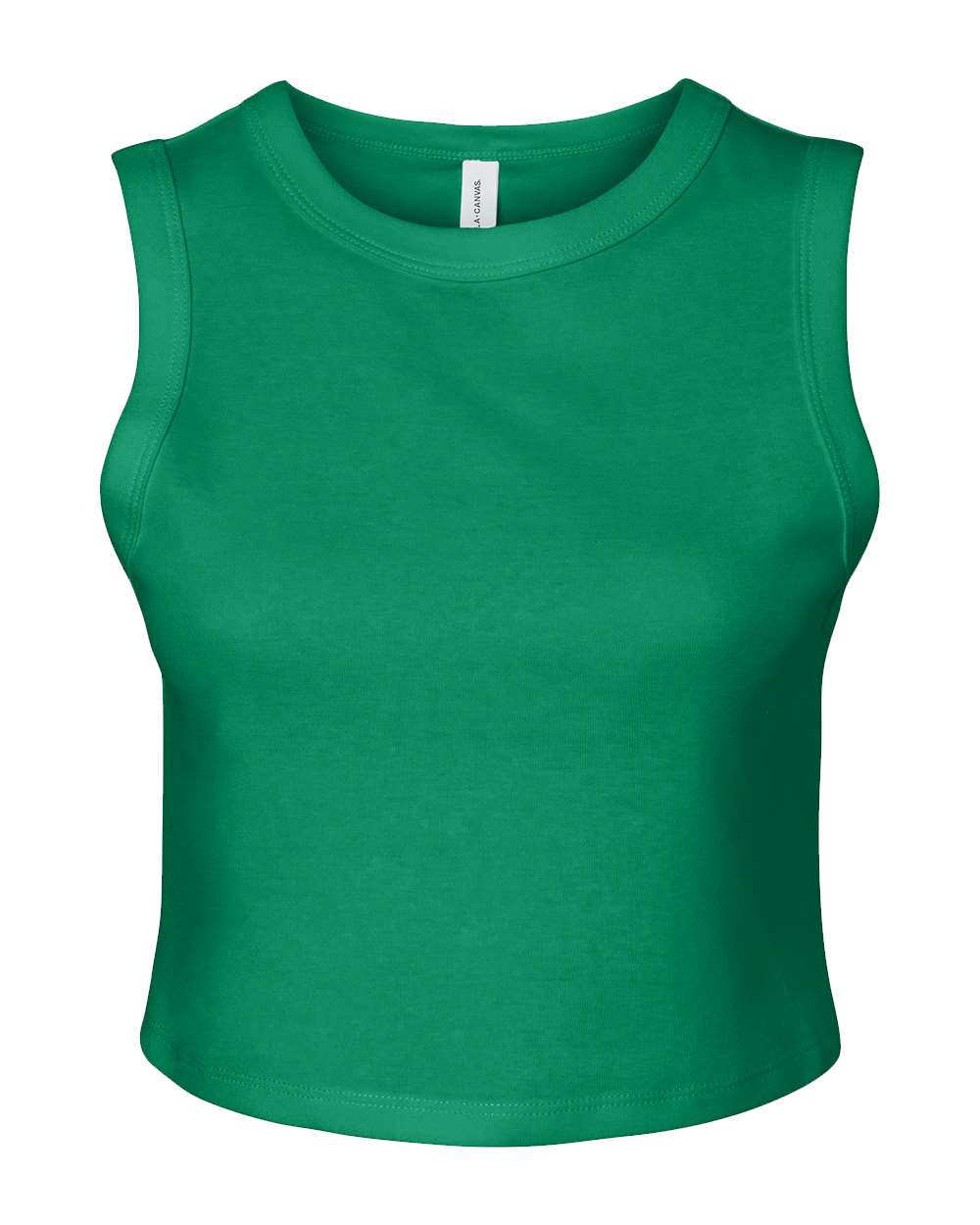Women's Micro Rib Muscle Crop Tank | 1013