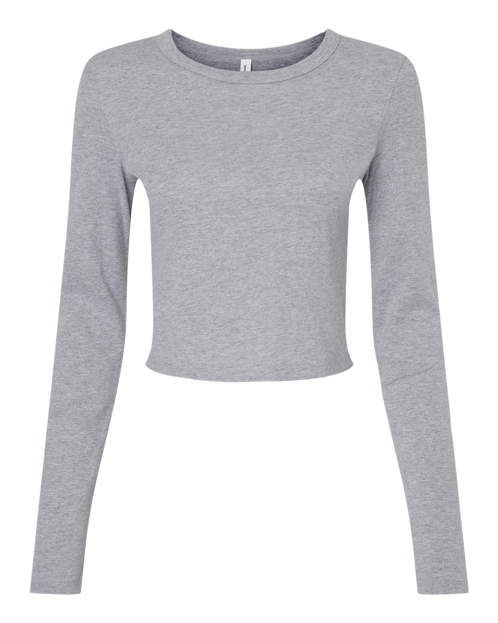 Women's Micro Rib Long Sleeve Baby Tee | 1501