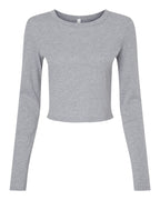 Women's Micro Rib Long Sleeve Baby Tee | 1501