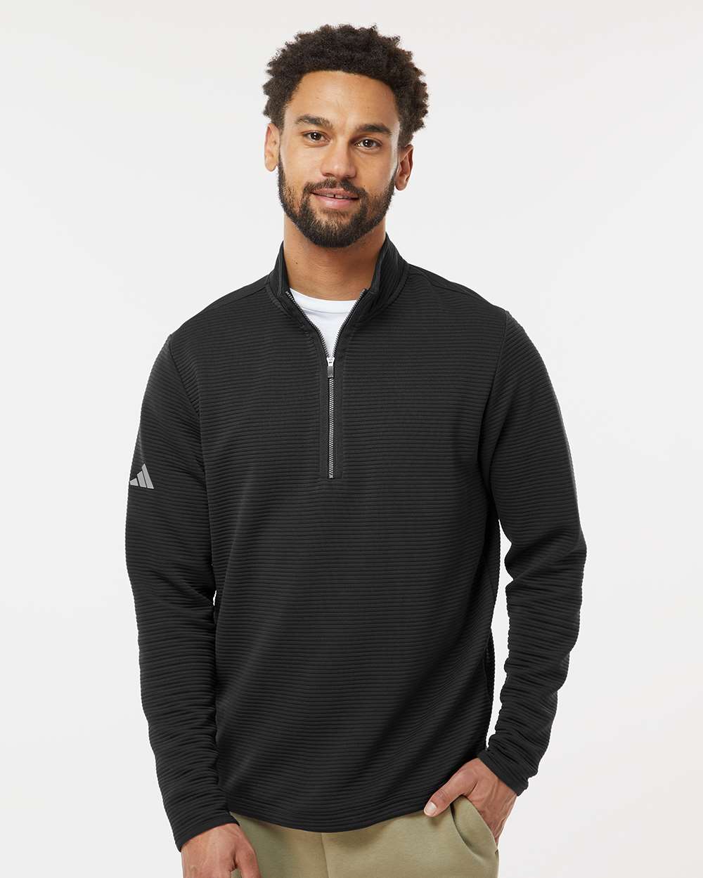 Men's Spacer Quarter-Zip Pullover | A588
