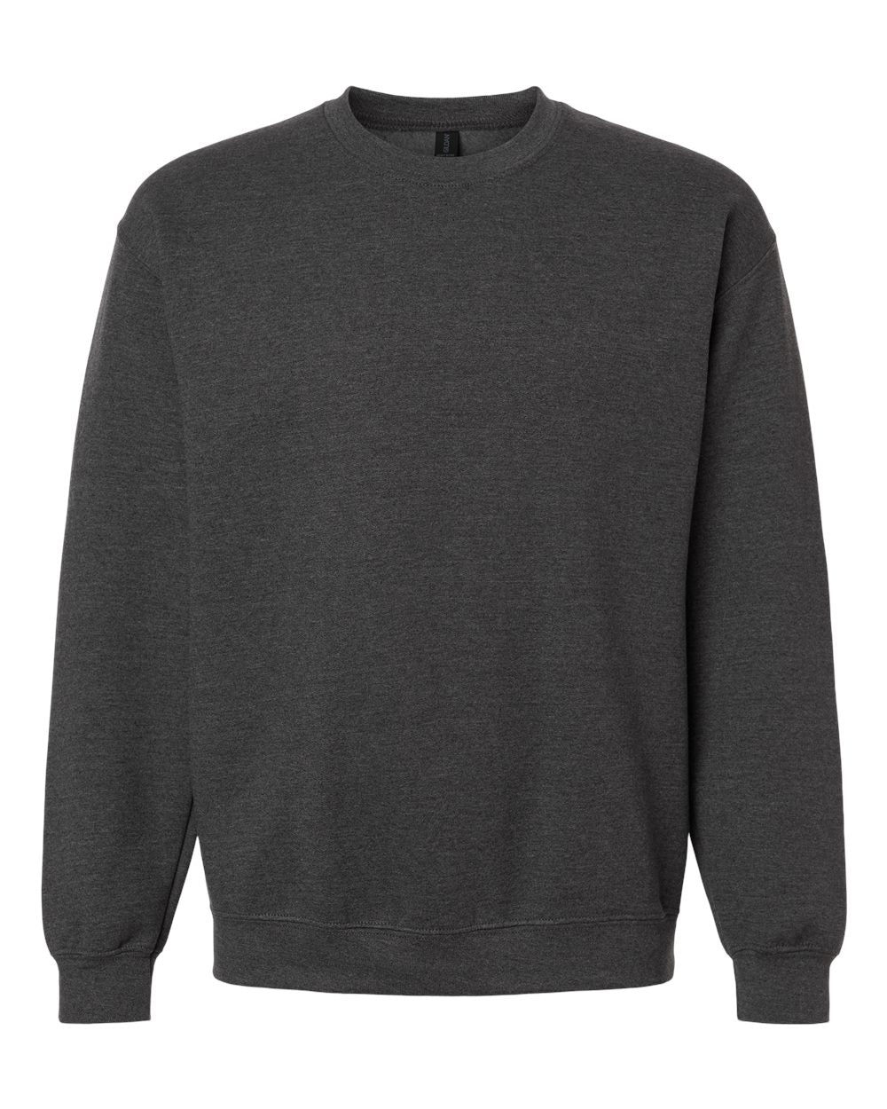 Gildan 18000 Unisex Heavy Blend Crewneck Sweatshirt - Fan Charcoal Heather