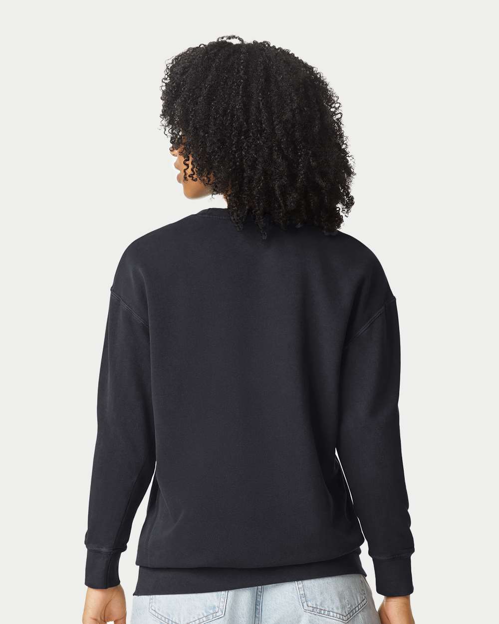 Unisex Garment-Dyed Lightweight Fleece Crewneck Sweatshirt | 1466