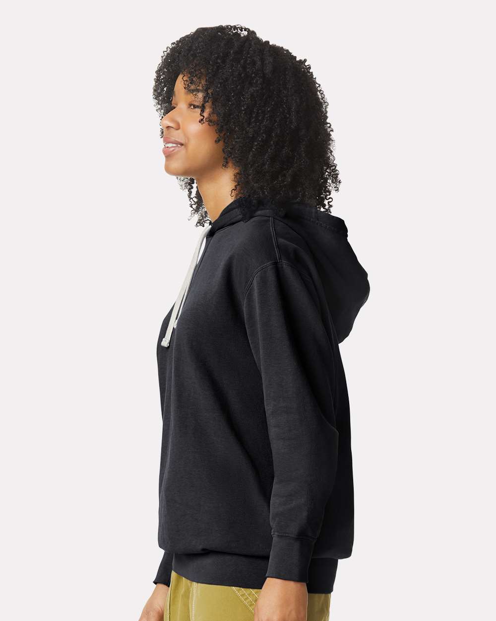 Unisex Garment-Dyed Lightweight Fleece Hooded Sweatshirt | 1467