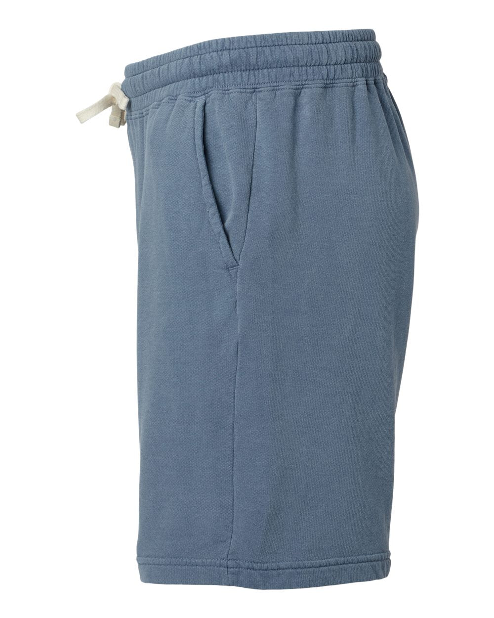 Pantalones Cortos de Forro Polar Liviano Teñidos en Prenda Unisex | 1468