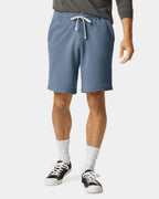 Pantalones Cortos de Forro Polar Liviano Teñidos en Prenda Unisex | 1468