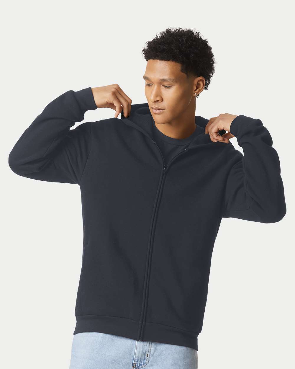 Unisex ReFlex Fleece Full-Zip Hoodie Sweatshirt | RF497