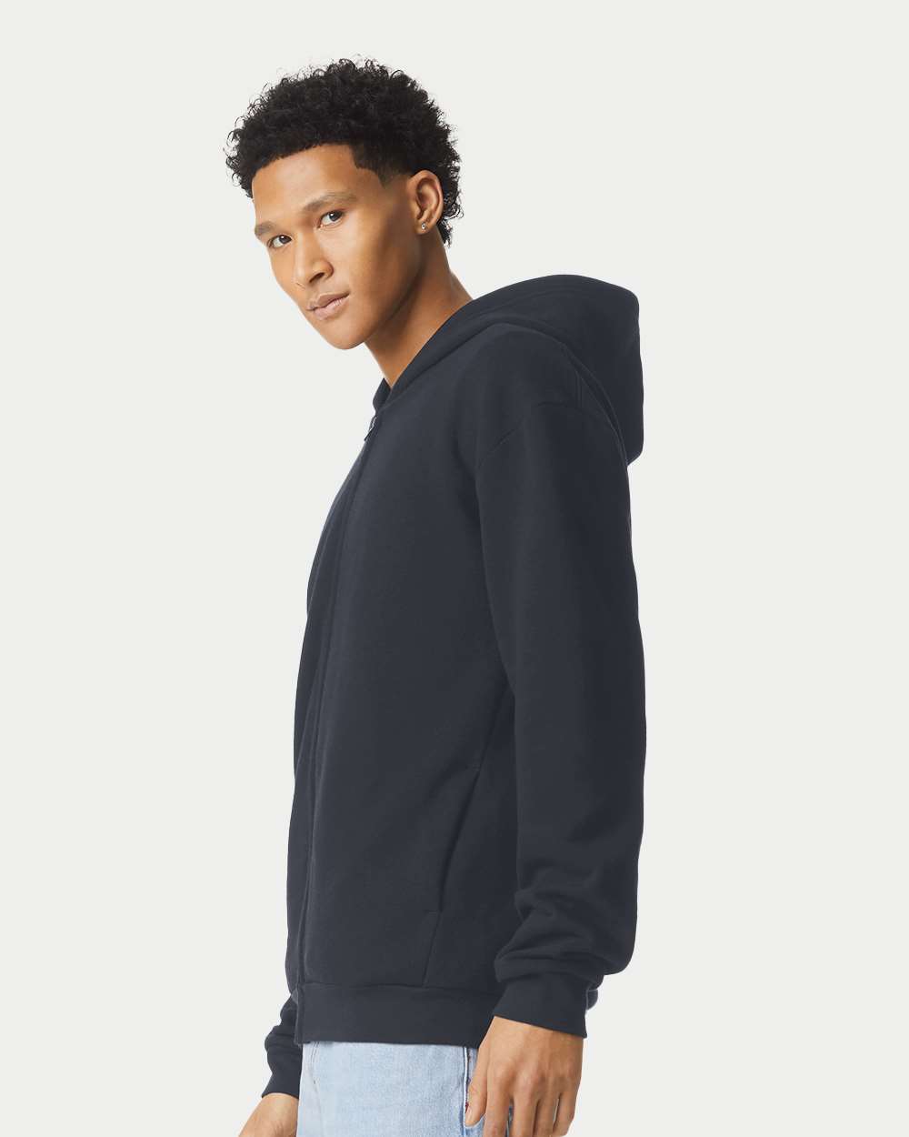 Unisex ReFlex Fleece Full-Zip Hoodie Sweatshirt | RF497