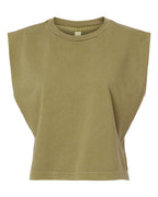 Women's Garment-Dyed Heavyweight Muscle Tee | 307GD