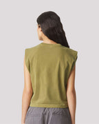 Women's Garment-Dyed Heavyweight Muscle Tee | 307GD