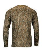 Men's Oxford Performance Camo Print Long Sleeve T-Shirt | 237