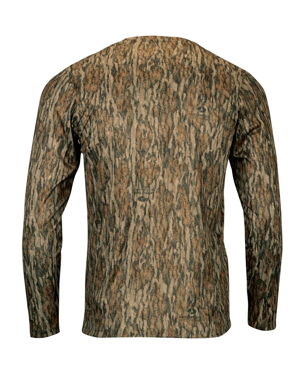 Men's Oxford Performance Camo Print Long Sleeve T-Shirt | 237