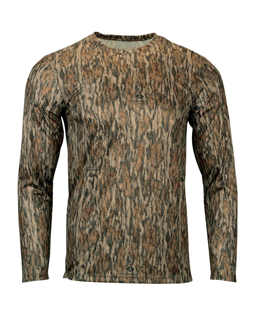 Men's Oxford Performance Camo Print Long Sleeve T-Shirt | 237
