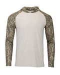 Men's Biloxi Performance Colorblocked Hooded Long Sleeve T-Shirt | 241
