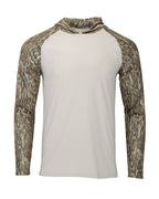 Men's Biloxi Performance Colorblocked Hooded Long Sleeve T-Shirt | 241