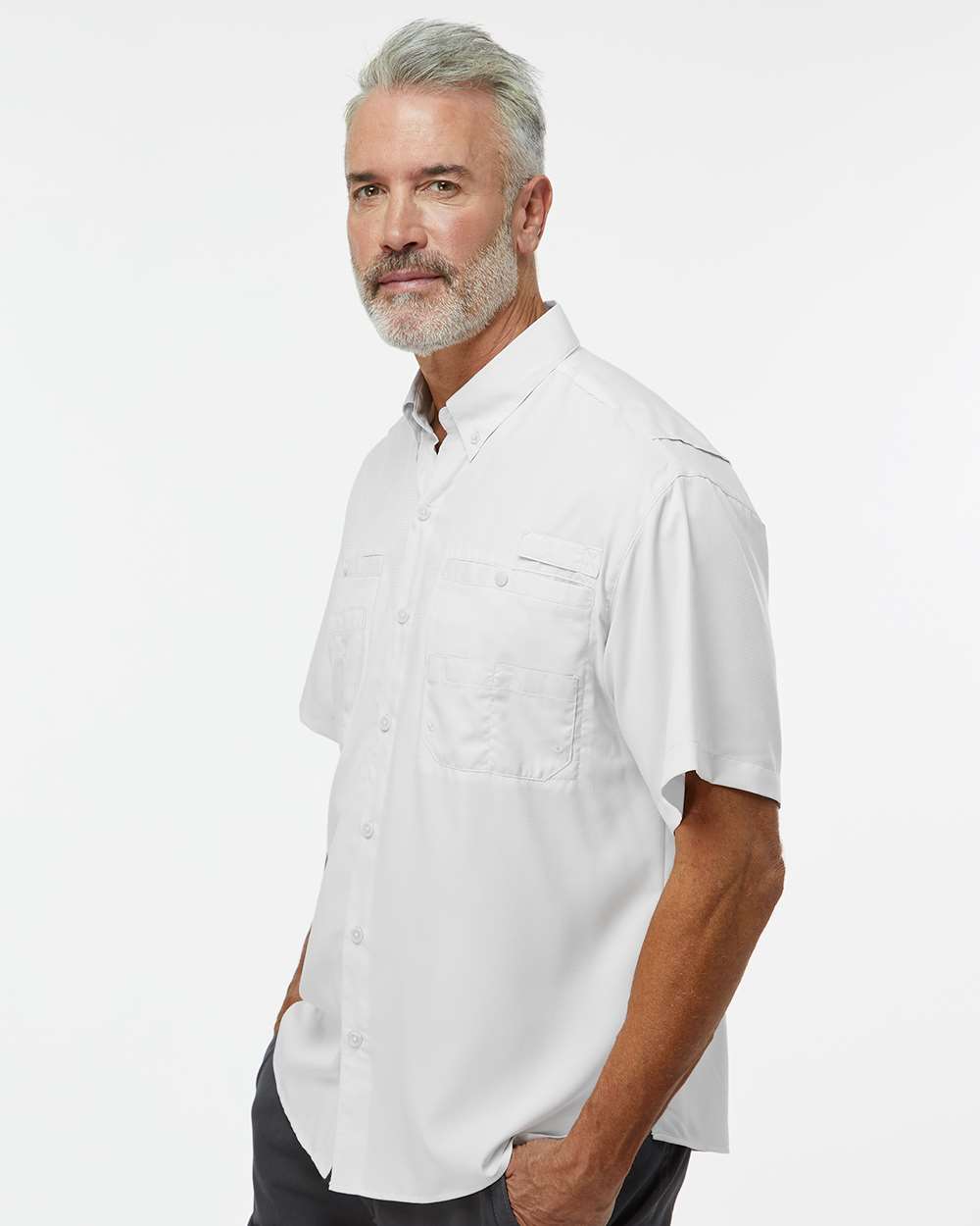 Men's Hatteras Performance Short Sleeve Fishing Shirt | 700
