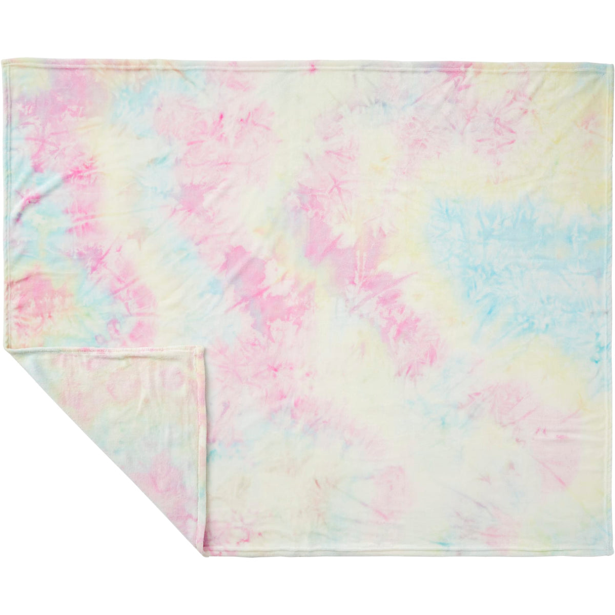 Tie Dye Flannel Fleece Blanket | 1080-47 image 1