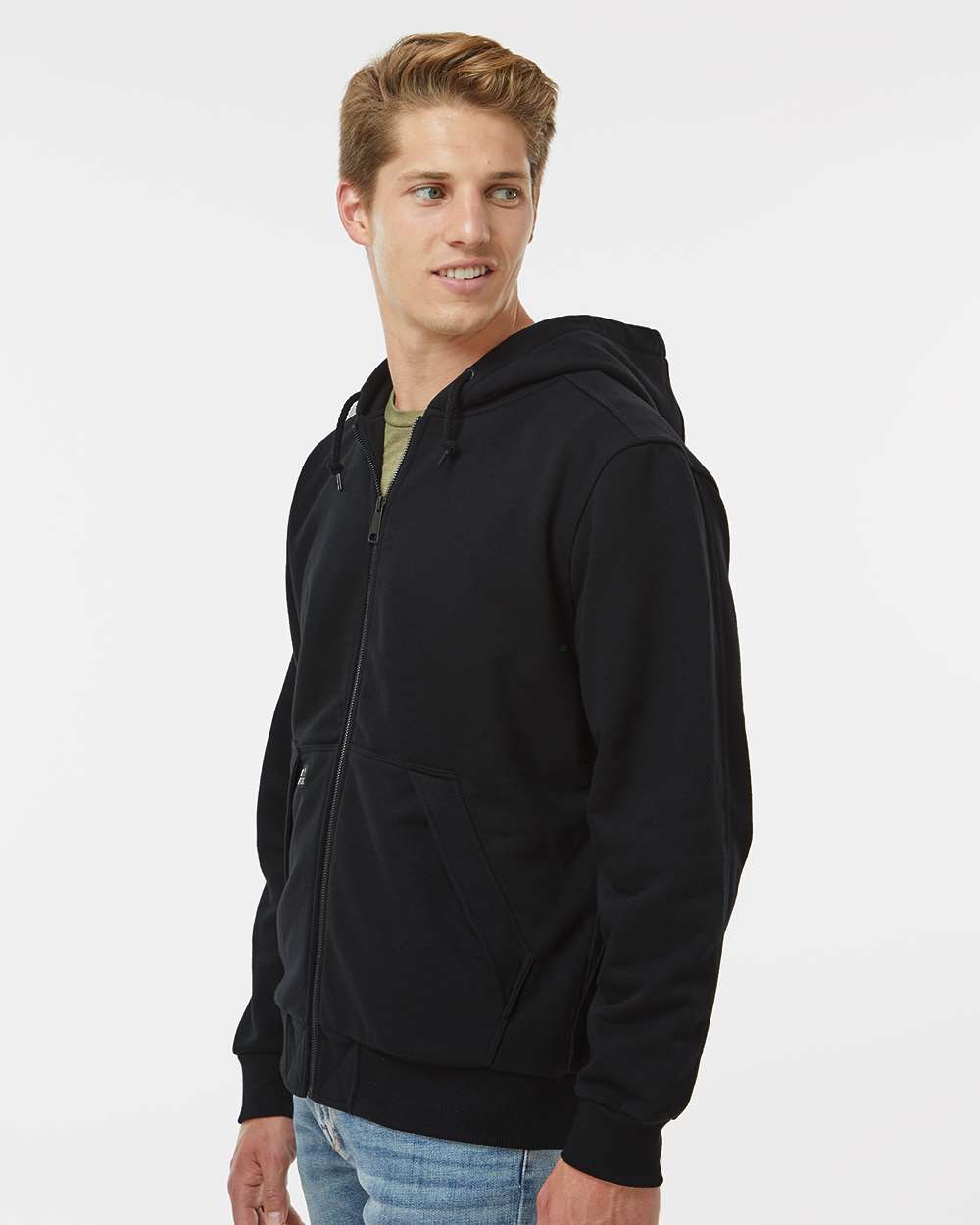 Men's Mission Full-Zip Hooded Jacket | 7348