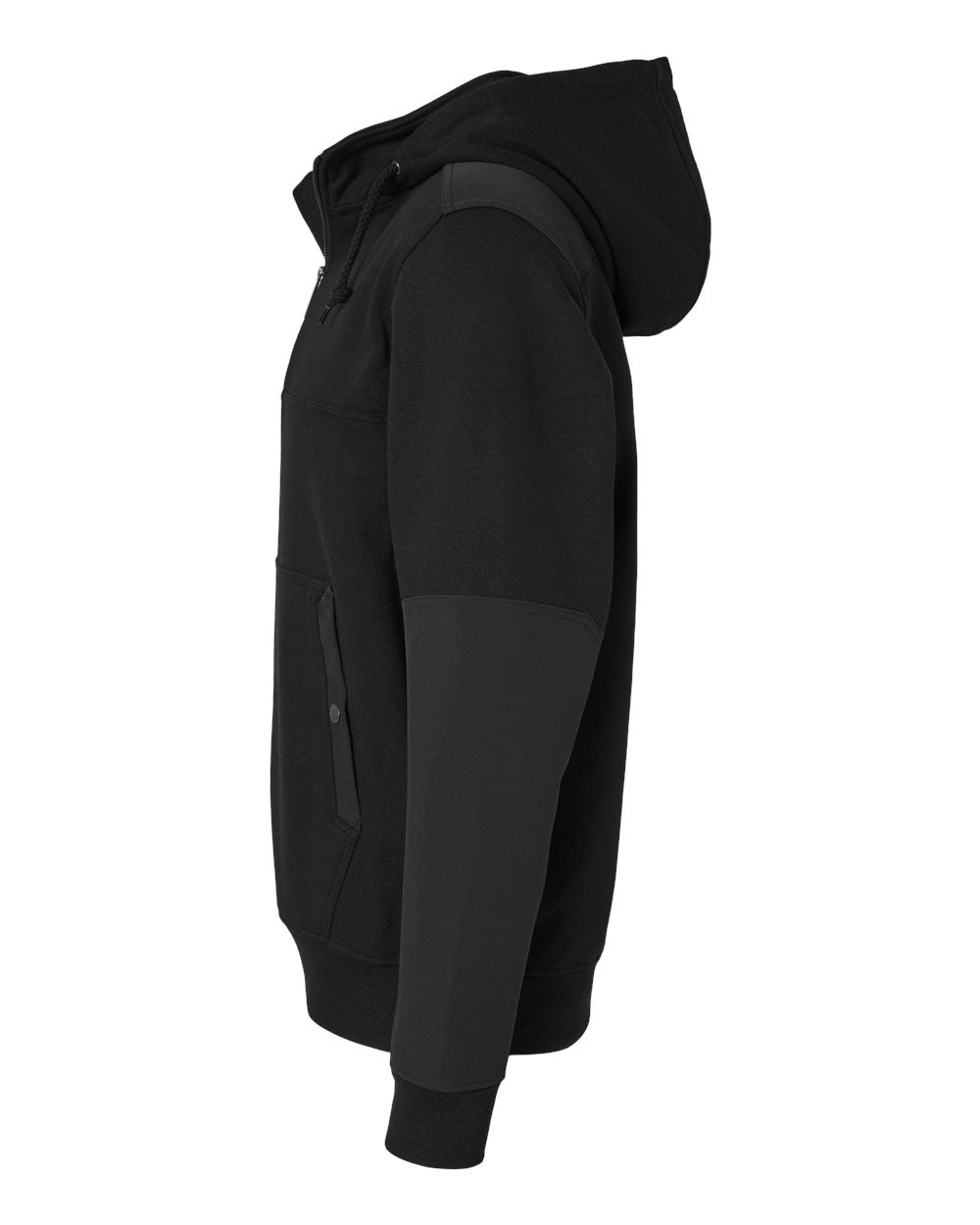 Sudadera con capucha y cremallera corta para hombre Mission | 7349