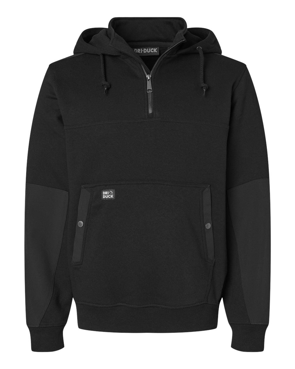 Men's Mission Quarter-Zip Hooded Pullover | 7349