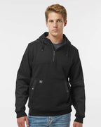 Sudadera con capucha y cremallera corta para hombre Mission | 7349