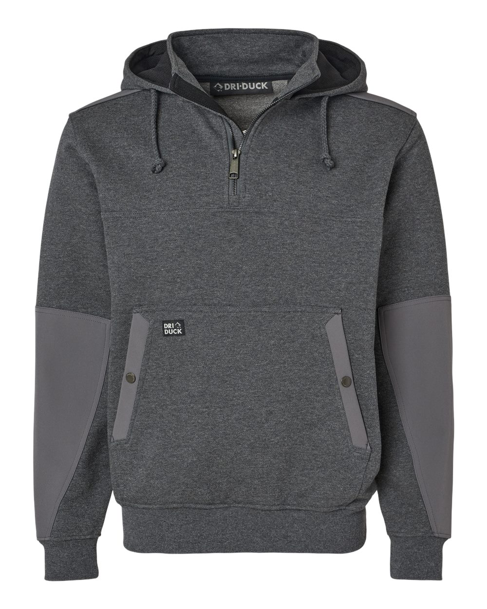 Men's Mission Quarter-Zip Hooded Pullover | 7349