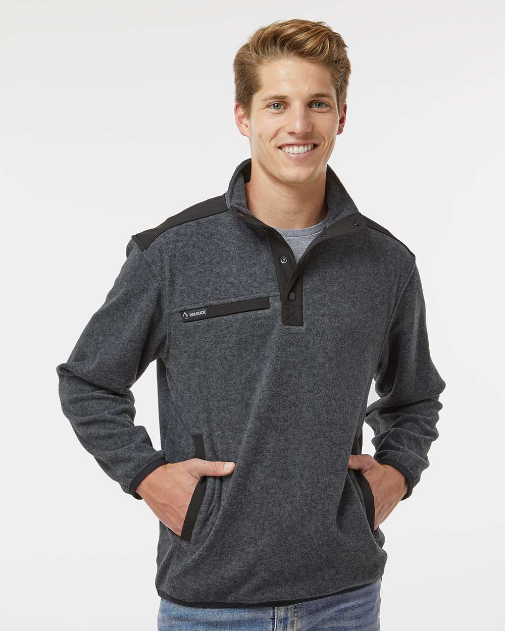 Men's Ranger Melange Fleece Pullover | 7353