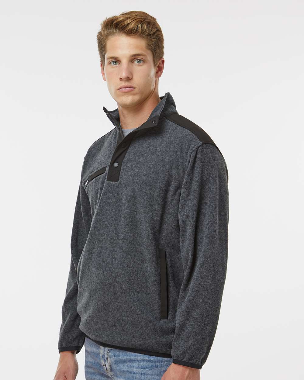Men's Ranger Melange Fleece Pullover | 7353