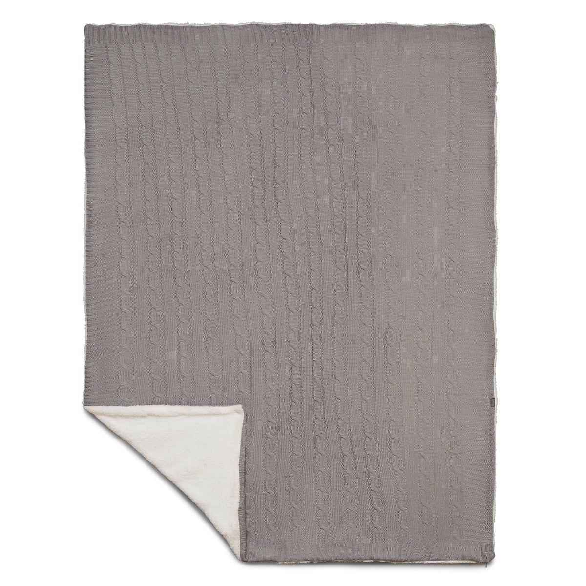 Field & Co.® Cable Knit Sherpa Blanket | 1081-11 image 2