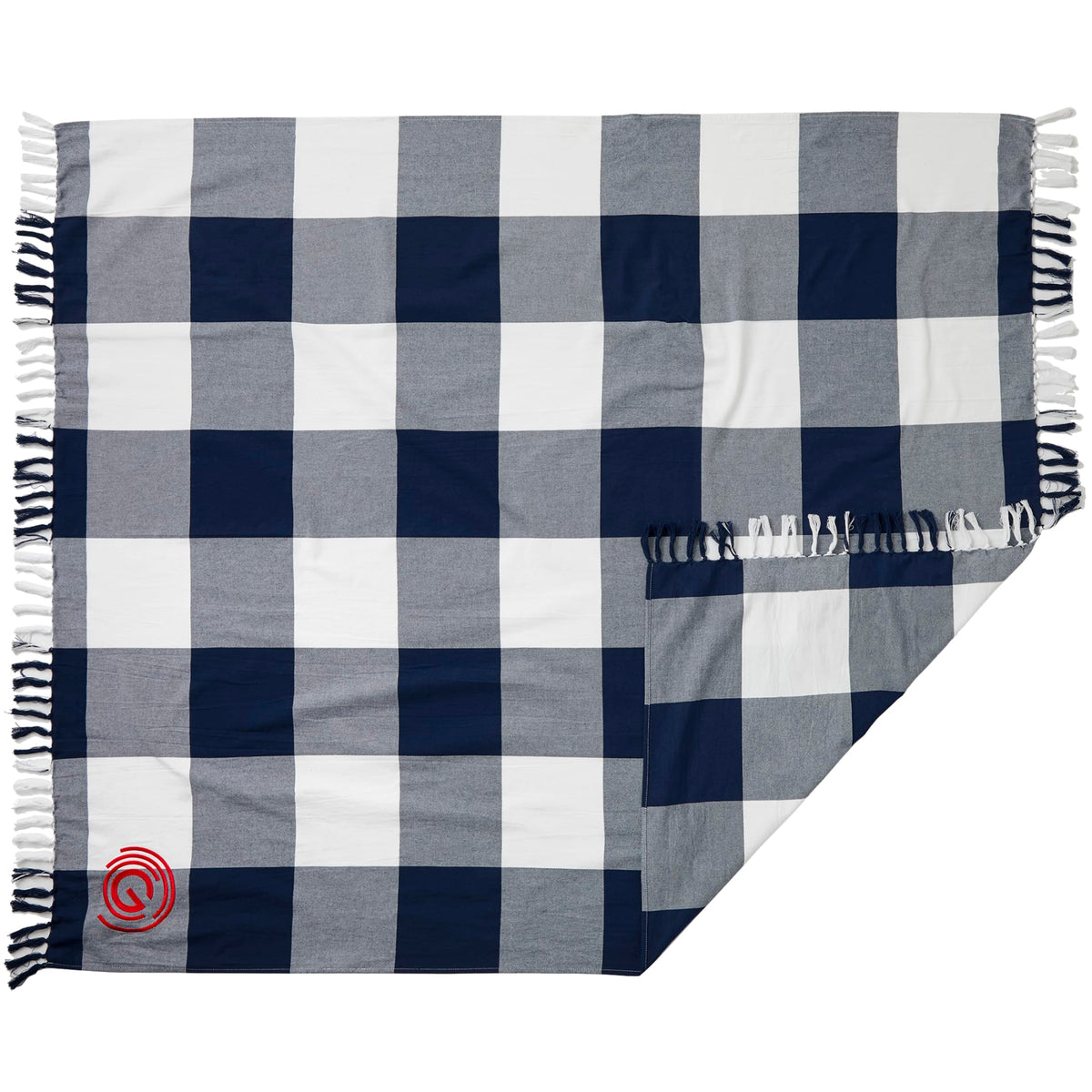 Field & Co. 100% Organic Cotton Check Throw Blanke | 1081-72 image 2