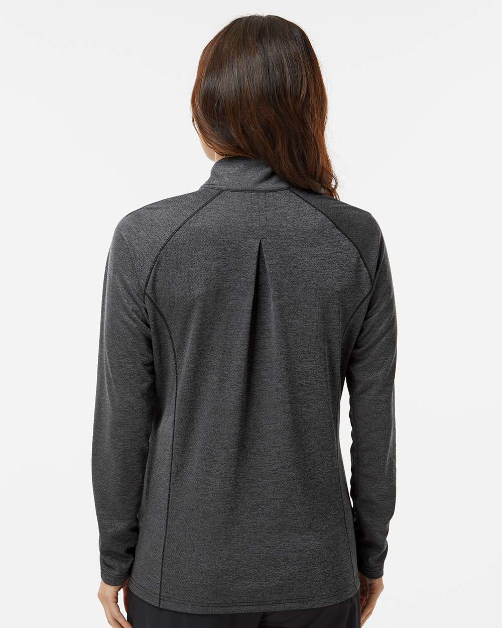 Women's Space Dyed Quarter-Zip Pullover | A594