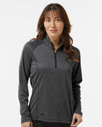 Women's Space Dyed Quarter-Zip Pullover | A594